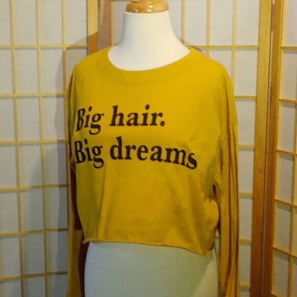 Big Hair Big Dreams XL Cutoff Tee - Picture 8 of 12